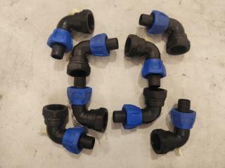 8 x LDFB20 20mm Female Bends