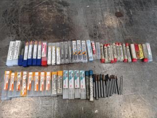 60+ Assorted Mini End Mills & Drills