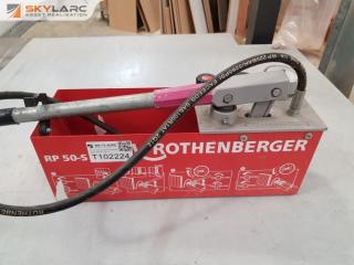 Rothenberger Pressure Testing Pump