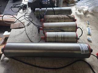 5 x Used Powered Rollers