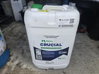 Nufarm Crucial Advanced Technology Herbicide 20L