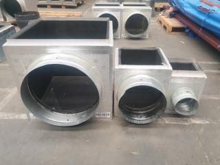 3 x Insulated Ductwork Grille Boxes