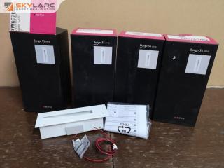 4x Astro Borgo 55 0970 White LED In Wall Lights, New