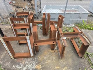 6 x Steel Lifting Cradles
