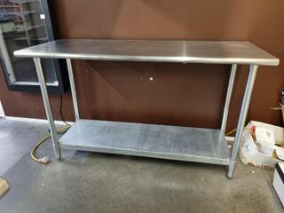 Stainless & Galvanized Steel Table Bench