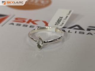 Marquise Cut Ring | Small | Clear Quartz
