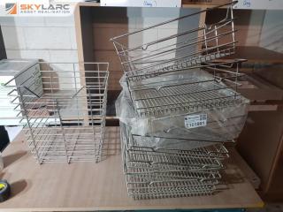 Chrome Cupboard Trays