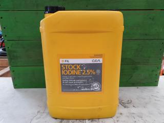 Fil Stock Iodine 2.5% - 20 Litres