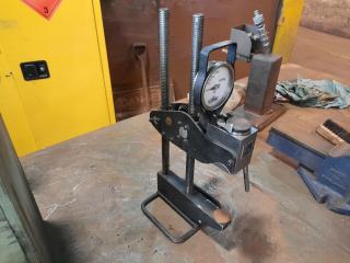 King Brinells Portable Hardness Tester (Missing Parts)