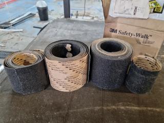 Rolls of 3M Safety-Walk Adhesive Strips