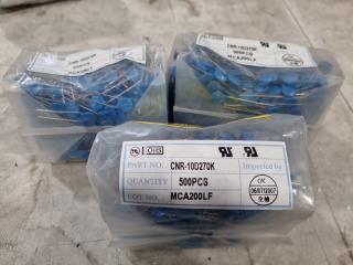 1331x Varistors type CNR-10D270K