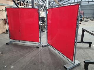 2x Sturdy Welding Screen Frames
