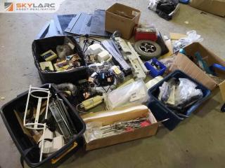 Large Assortment of Wheelchair Parts & Components