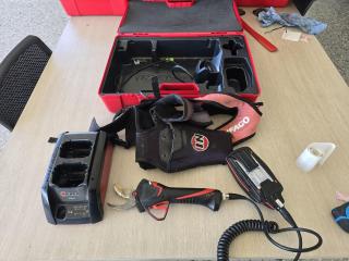 Infaco F3015 Cordless Electric Pruning Shears with Accessories