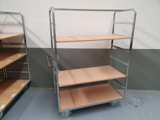 Warehouse Shelving Trolley 