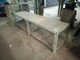 Heavy Duty Steel Workbench