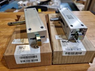 2x Sick Straight Bolt Actuators iE200-B1