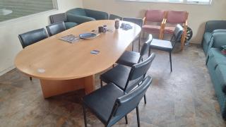 Table and 11 chairs