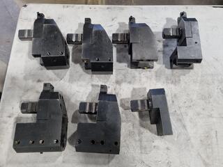 VDI 40 Tooling Holders, 7x Assorted Units