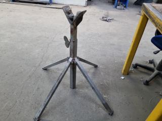 Adjustable Material Support Frame w/ Roller Bearings