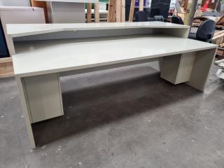 Modern Office Reception Desk