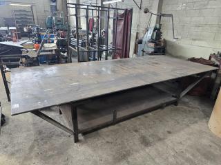 Heavy Steel Welding Workbench Table