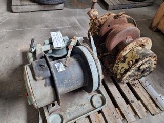 2x Industrial Powered Winches
