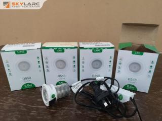 4x In Ceiling Down Light LED Lights by BrightGreen, New