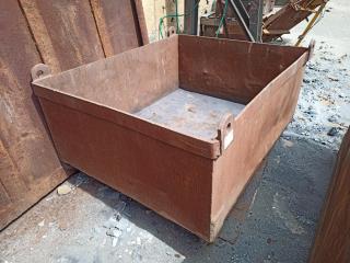 Large Steel Bin
