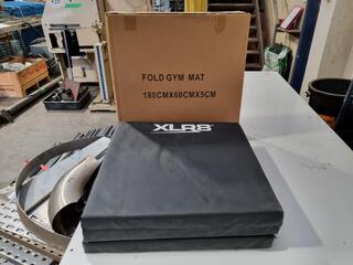 Folding Gym Mat by XLR8