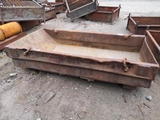 Heavy Steel Industrial Materials Bin