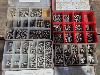 4x Cases of Assorted Grease Nipples