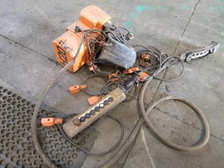 Hitachi 500kg Motorised Chain Hoist