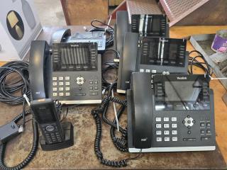 6 x Yealink Phones