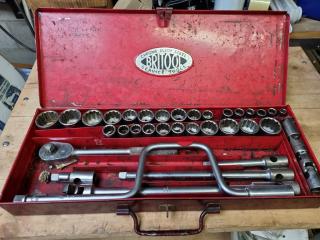Vintqge Britool 1/2" Drive Imperial.Socket Set