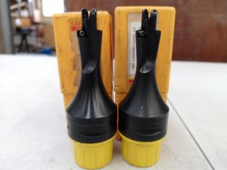 2x Sandvik Coromant CoroCut Capto C4 Indexable Boring Tools