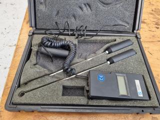 TIF 7000 Digital Thermometer / Pyrometer w/ Standard Probes