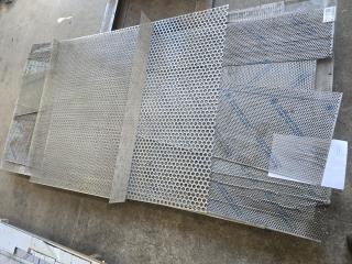 Perforated Metal Sheets - Various Patterns and Sizes