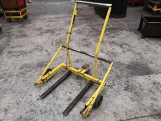 Custom Built Workshop Storage Bin Fork Jack
