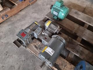 Assortment of 4 Small Electric Motors