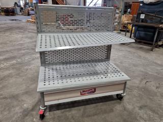 Mobile Adjustable Retail Shelving Unit