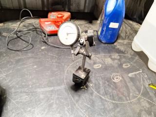 Mitutoyo Dial Gauge on Magnetic Base