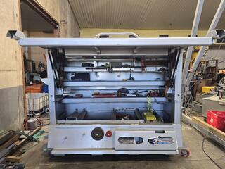 Large Steel Mobile Worksite Toolbox