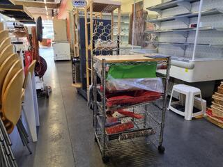 15x Assorted Retail Shop Display Stands, Racks