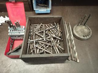 Large Lot of Drill Bits