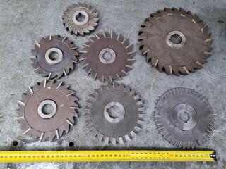 7x Assorted Side Milling Cutters