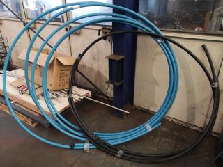 3x Lengths of Plastic Piping