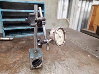 Dial Indicator w/ Magnetic Adjustable Stand
