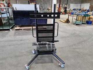 Mobile TV Television Trolley