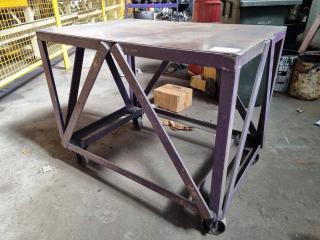 Heavy Duty Mobile Table Trolley